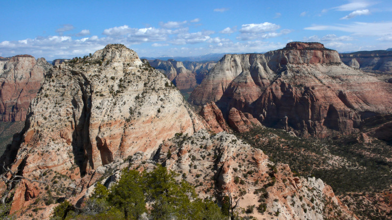 Bridge Mountain and The East Temple