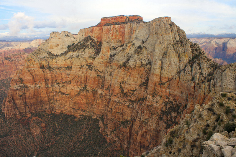 The West Temple in Zion National Park