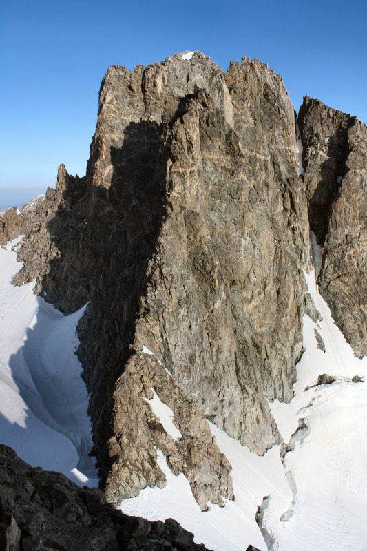 Start of Turret Peak's west ridge