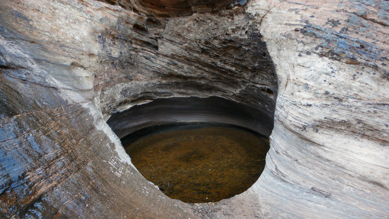 Spry Canyon Pothole
